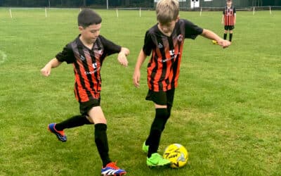 Custom Labels Sponsors Local U11 Football Club Nether Stowey Rangers