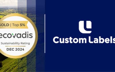 Custom Labels Ltd Achieves EcoVadis Gold Sustainability Rating